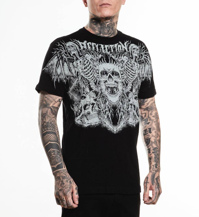 ENHYPENMANiFESTOS/S-SHIRT（BK_L） ENHYPEN World Tour MANIFESTO Official T-shirt White With