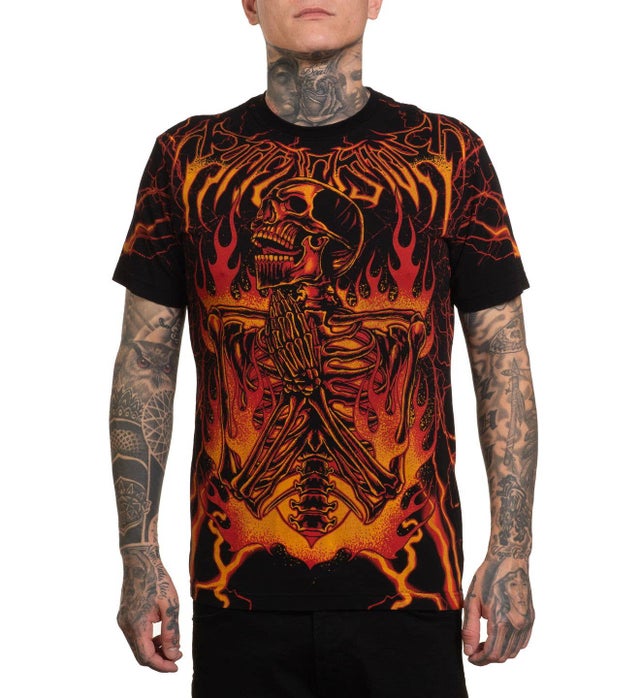ENHYPENMANiFESTOS/S-SHIRT（BK_L） Masculine Clothing | OMEN Alternative Sales