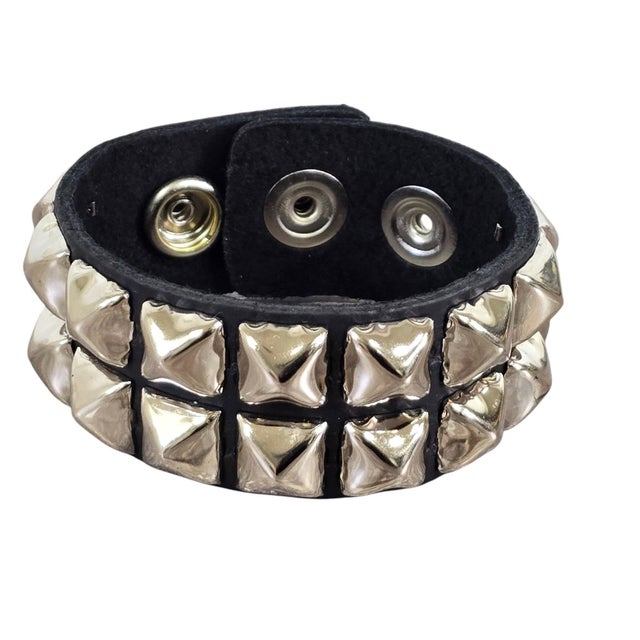 Studded/Leather Cuffs | OMEN Alternative Sales LLC